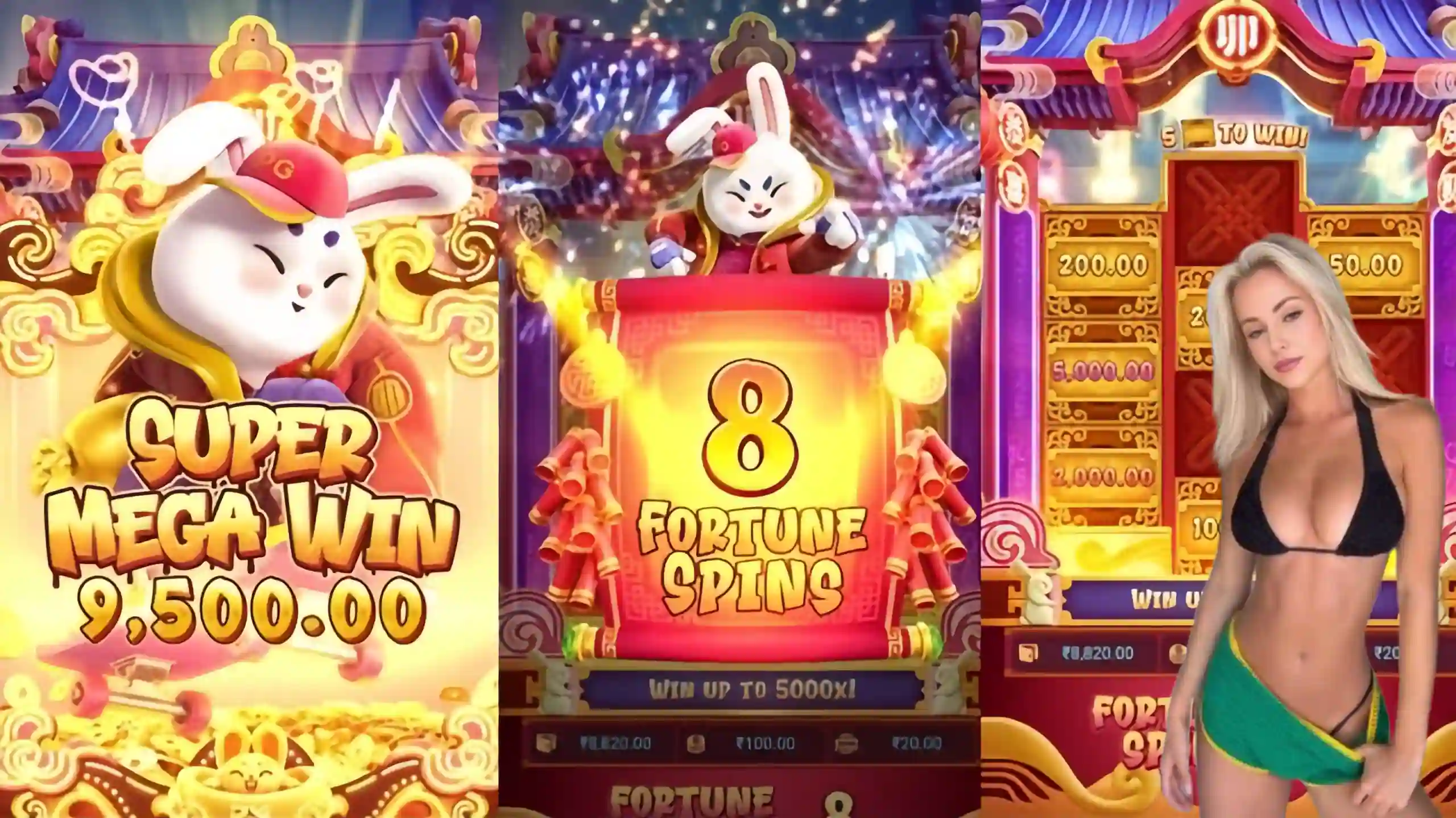 Wild Expansivo Fortune Rabbit bab777 - Coelho Dourado que Expande